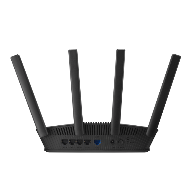Рутер ASUS RT-BE55, Dual-Band WiFi 7 BE3600, AiMesh, 2.4 / 5 GHz, 688+2882 Mbps. LAN: 4x10/100/1000, WAN: 1x10/100/1000/2500Base-T Gigabit