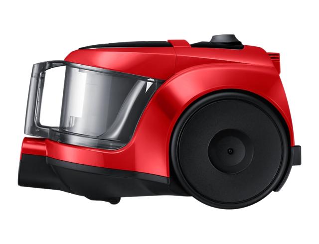 Прахосмукачка Samsung VCC45T0S3R/BOL, Vacuum Cleaner, 850W, Suction Power 210W, Hepa Filter, Bagless Type, Telescopic Steel, Red