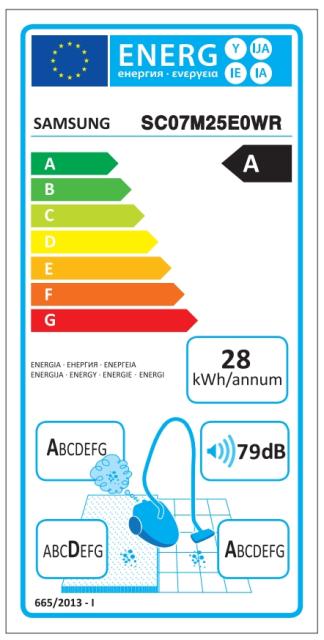 Прахосмукачка Samsung VC07M25E0WR/GE, Vacuum Cleaner, 750W, Suction Power 200W, Hepa Filter, Bag Type, Telescopic Steel, Red