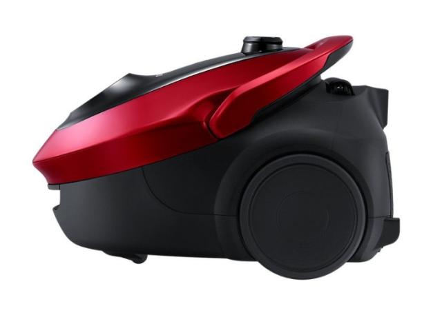 Прахосмукачка Samsung VC07M25E0WR/GE, Vacuum Cleaner, 750W, Suction Power 200W, Hepa Filter, Bag Type, Telescopic Steel, Red
