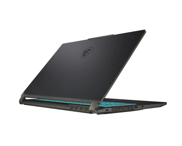 Лаптоп MSI Cyborg 15 A13UCK-2296XBG, Intel Core i5-13420H 8C (2.1 / 4.6GHz, 12MB Cache), 15.6'' (39.62 cm) FHD IPS, 144Hz, NVIDIA GF RTX3050 4GB GDDR6, 16GB DDR5, 512GB M.2 NVMe SSD, Free DOS