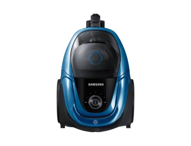 Прахосмукачка Samsung VC07M3150VU/GE, Vacuum Cleaner, Power 700W, Suction Power 190W, noise 80 dB, Bagless Type, Dust Capacity 2 l, Blue