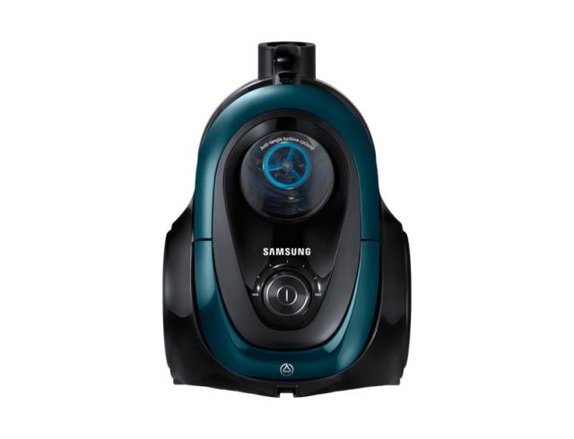 Прахосмукачка Samsung VC07M21A0VN/GE, Vacuum Cleaner, Power 700W, Suction Power 180W, noise 80 dB, Bagless Type, Dust Capacity 1.5 l, Green-Blue