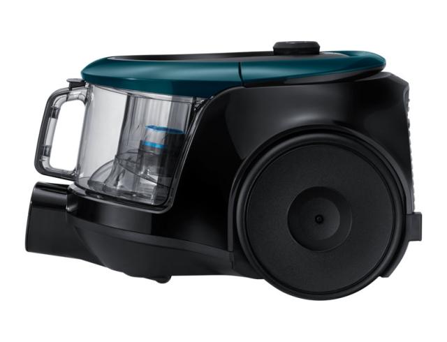 Прахосмукачка Samsung VC07M21A0VN/GE, Vacuum Cleaner, Power 700W, Suction Power 180W, noise 80 dB, Bagless Type, Dust Capacity 1.5 l, Green-Blue