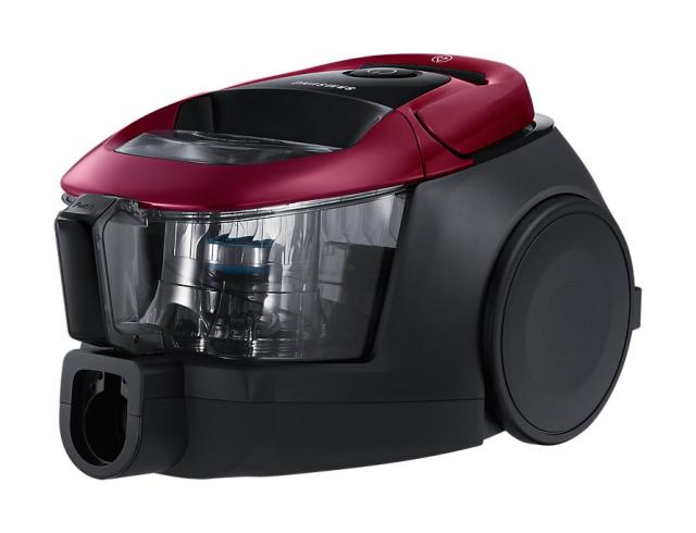 Прахосмукачка Samsung VC07M31A0HP/GE, Vacuum Cleaner, Power 700W, Suction Power 190W, noise 80 dB, Bagless Type, Dust Capacity 2 l, Red