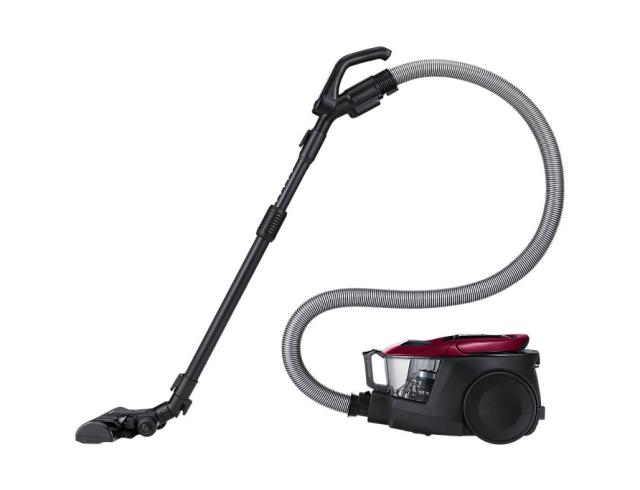 Прахосмукачка Samsung VC07M31A0HP/GE, Vacuum Cleaner, Power 700W, Suction Power 190W, noise 80 dB, Bagless Type, Dust Capacity 2 l, Red