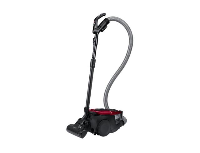 Прахосмукачка Samsung VC07M31A0HP/GE, Vacuum Cleaner, Power 700W, Suction Power 190W, noise 80 dB, Bagless Type, Dust Capacity 2 l, Red