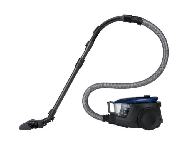 Прахосмукачка Samsung VC07M3110VB/GE, Vacuum Cleaner, Power 700W, Suction Power 190W, noise 80 dB, Bagless Type, Dust Capacity 2 l, Cyclone forse system, Blue