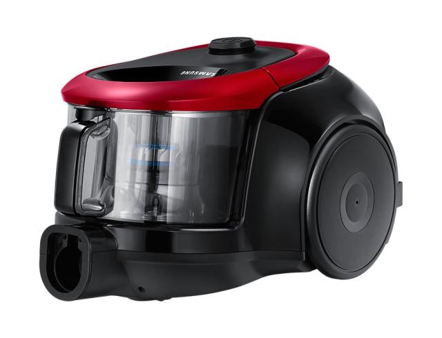 Прахосмукачка Samsung VC07M2110SR/GE, Vacuum Cleaner with Cyclone Force and Anti-Tangle Turbine, Power 700W, Suction Power 180W, noise 80 dB, Bagless Type, Dust Capacity 1.5 l, Vitality Red