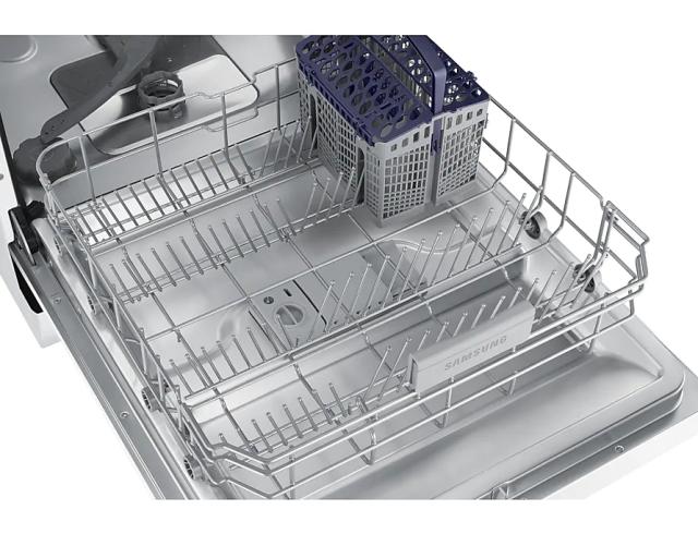 Съдомиялна машина Samsung DW60M6040FW/EC,  Dishwasher, 60cm, 10.5l, Energy Efficiency E, Capacity 13 p/s, large display, 44dB, White