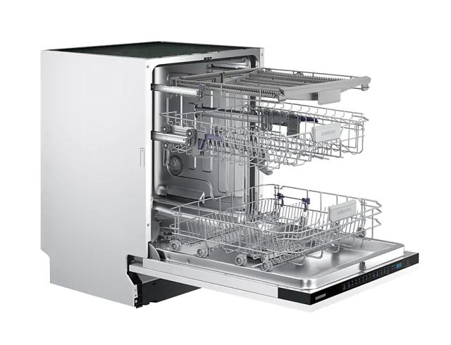 Съдомиялна машина Samsung DW60M6050BB/EO,  Dishwasher integrated, 60cm, 10.5l, Energy Efficiency E,  Capacity 14 p/s, large display, 44dB