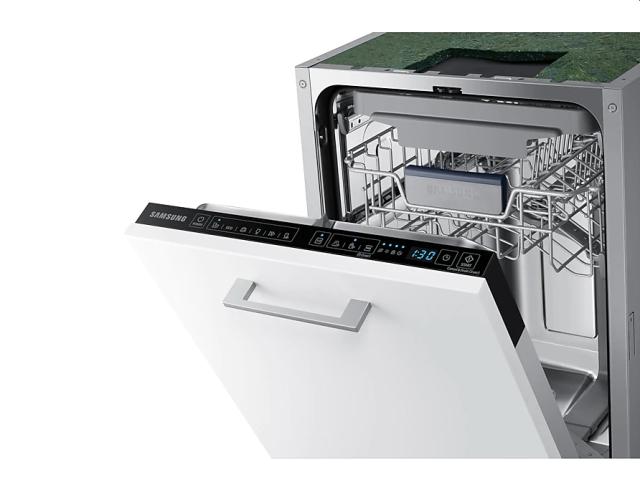 Съдомиялна машина Samsung DW50R4050BB/EO, Built-in Dishwasher, 45cm, Capacity 10 p/s, Energy Efficiency F, Programs 6,  Cutlery drawer, LED Display, Water Consumption Per Cicle 9.9 L, Noise Level 46 dBA