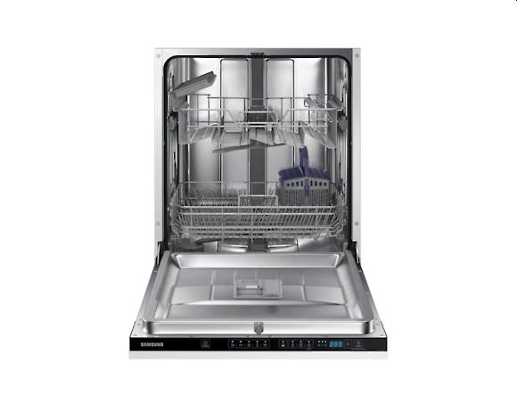 Съдомиялна машина Samsung DW60M5050BB/EN, Built-in Dishwasher, 60 cm, Energy Efficiency F, Capacity 13 p/s, Programs 5,  Half Load, LED Display, Water Consumption Per Cicle 12 L, Noise Level 48 dBA