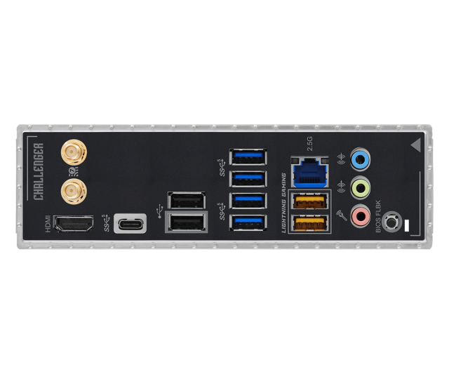 Дънна платка ASRock B860 Challenger WIFI 7, LGA1851, 4 x DDR5, 3 x M.2 NVMe, 4 x SATA 6Gb/s, HDMI, ATX