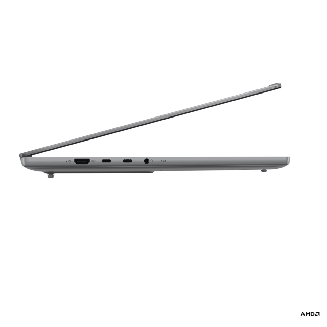 Лаптоп Lenovo  IdeaPad Pro 5 16AKP10, AMD Ryzen AI 7 340 6C (2.0 / 4.8 GHz, 16MB Cache), 16.0" (40.64 cm) 2.8K OLED Display, 120Hz, AMD Radeon 840M, 24GB LPDDR5X, 512GB M.2 NVMe SSD, Free DOS