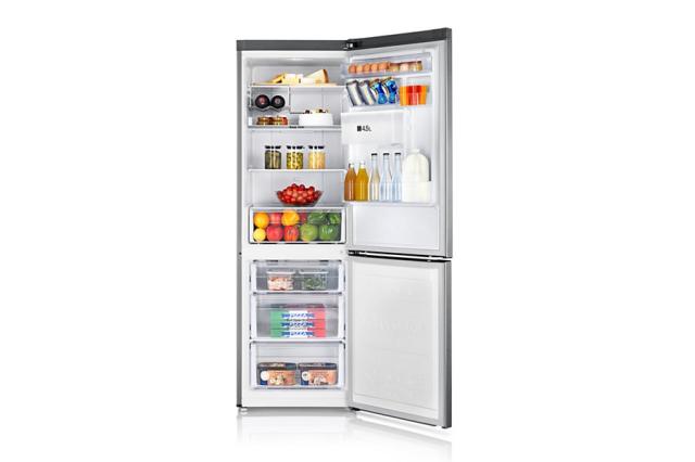 Хладилник Samsung RB31FDRNDSA, Refrigerator, Fridge Freezer, 338l, No Frost, Energy Efficiency F, Display, Water Dispenser, Graphite