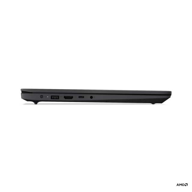 Лаптоп Lenovo V15 G4 AMN, AMD Ryzen 3 7320U 4C (2.4 / 4.1 GHz, 4MB Cache), 15.6'' (39.62 cm) FHD TN Anti-glare Display, 16GB LPDDR5, 512GB M.2 NVMe SSD, Free DOS