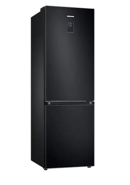 Хладилник Samsung RB34T672EBN/EF, Refrigerator with SpaceMax Technology, Fridge Freezer, Total 344 l, refrigerator 230 l, freezer 114 l, Energy Efficiency E, All-Around Cooling, No frost, Power Cool function, External Display, 35 dB, 185.3/59.5/65.8,