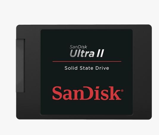 Твърд диск Sandisk SSD ULTRA II 480 GB SDSSDHII-480G-G25