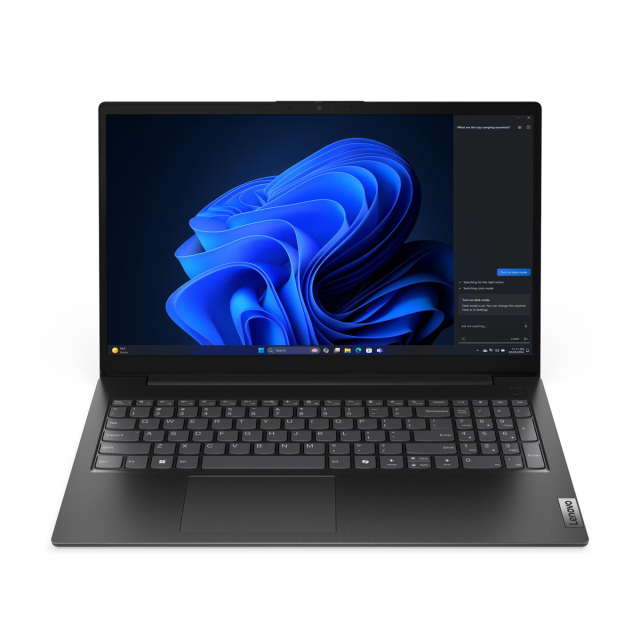 Лаптоп Lenovo V15 G5 IRL, Intel Core i3-1315U 6C (1.2 / 4.50GHz, 10MB Cache), 15.6'' (39.62 cm) FHD IPS Anti-glare Display, Intel UHD Graphics, 8GB DDR5, 512GB M.2 NVMe SSD, Free DOS