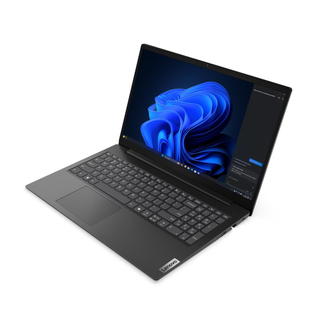 Лаптоп Lenovo V15 G5 IRL, Intel Core i3-1315U 6C (1.2 / 4.50GHz, 10MB Cache), 15.6'' (39.62 cm) FHD IPS Anti-glare Display, Intel UHD Graphics, 8GB DDR5, 512GB M.2 NVMe SSD, Free DOS