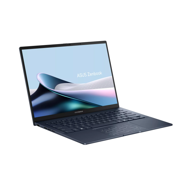 Лаптоп ASUS Zenbook 14 UX3405CA-ST786X, Intel Core Ultra 9 285H 16C (2.7 / 5.4 GHz, 24MB Cache), 14.0" (35.56 cm) 2.8K OLED, 120Hz, Intel Arc 7 Core, 32GB LPDDR5X, 1TB M.2 NVMe SSD, Windows 11 PRO