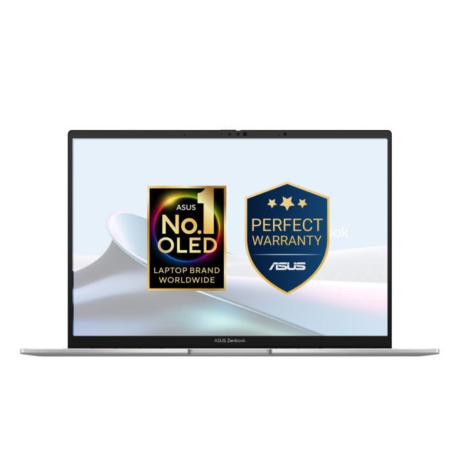Лаптоп ASUS Zenbook 14 UX3405CA-ST786X, Intel Core Ultra 9 285H 16C (2.7 / 5.4 GHz, 24MB Cache), 14.0" (35.56 cm) 2.8K OLED, 120Hz, Intel Arc 7 Core, 32GB LPDDR5X, 1TB M.2 NVMe SSD, Windows 11 PRO