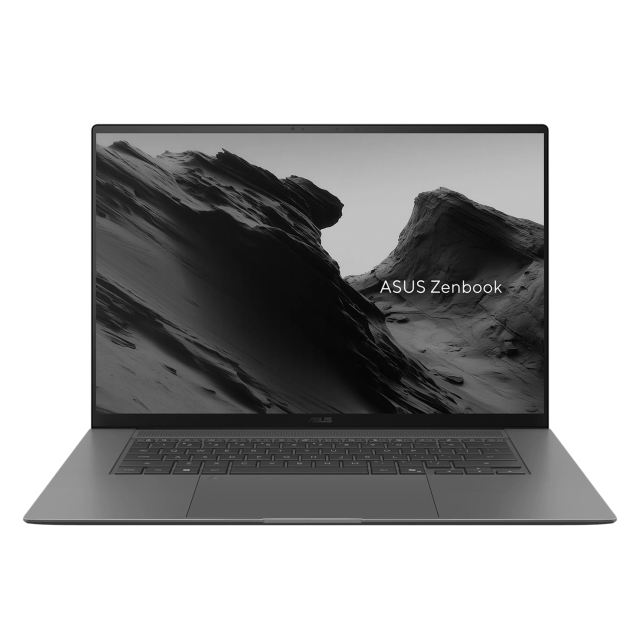 Лаптоп ASUS Zenbook S 16 UM5606GA-SR222X, AMD Ryzen AI 9 H 465 10C (3.3 / 5.0GHz, 24MB Cache), 16.0" (40.64 cm) 3K, OLED, 120Hz, Touchscreen, AMD Radeon 880M, 32GB LPDDR5X, 2 TB M.2 NVMe SSD, Windows 11 Pro