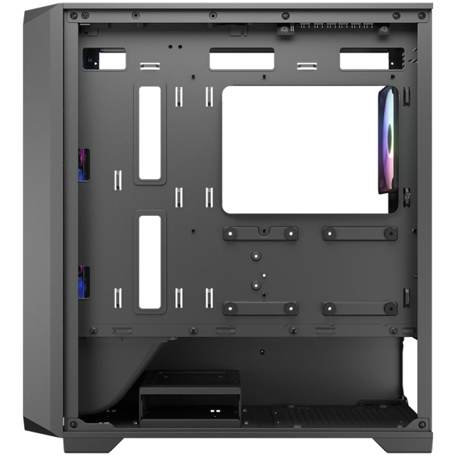 Кутия Cougar MX600 Mini V2 RGB, Mini Tower, 2x USB 3.0, Mini ITX / Micro ATX, Black
