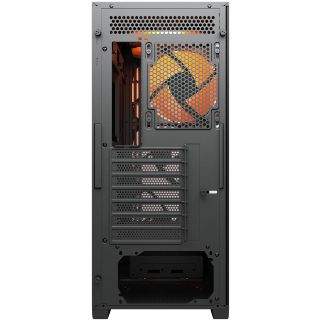 Кутия Cougar MX600 Air Pro Black, Mid Tower, 2x USB 3.0, 1x USB-C, Mini ITX / Micro ATX / ATX / E-ATX, Black
