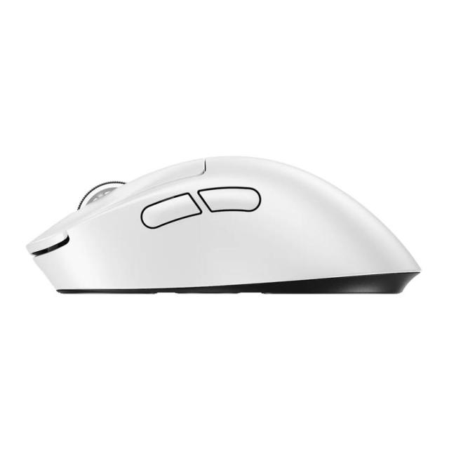 Мишка Logitech Pro X SuperLight 2 DEX, Wireless, оптична (44 000 dpi), 5 бутона, HERO 2 сензор, USB, бяла