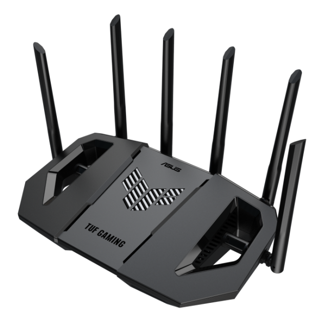Рутер ASUS TUF Gaming BE9400, WiFi 7, 2.4 / 5 / 6 GHz, 688+2882+5765 Mbps, LAN: 3x10/100/1000/2500, WAN: 1x10/100/1000/2500, 1 x USB 3.2