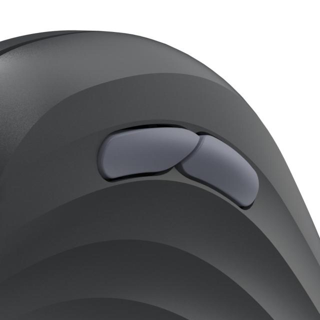 Hama EWM-500R, Ергономична вертикална мишка, Wireless, оптична (1000-1600 dpi), 7 бутона, черна