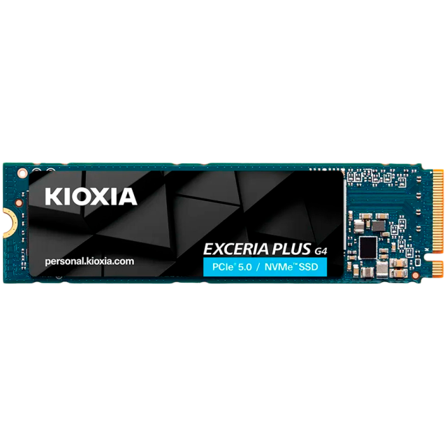 KIOXIA EXCERIA PLUS SSD 2TB, M.2 PCIe Gen 4.0 NVMe, 2280