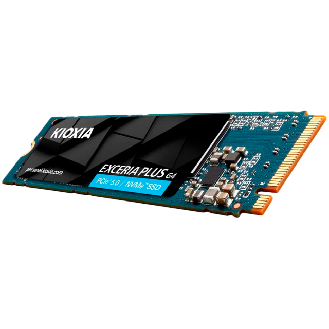 KIOXIA EXCERIA PLUS SSD 2TB, M.2 PCIe Gen 4.0 NVMe, 2280