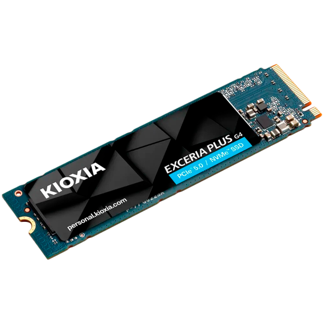 KIOXIA EXCERIA PLUS SSD 1TB, M.2 PCIe Gen 4.0 NVMe, 2280