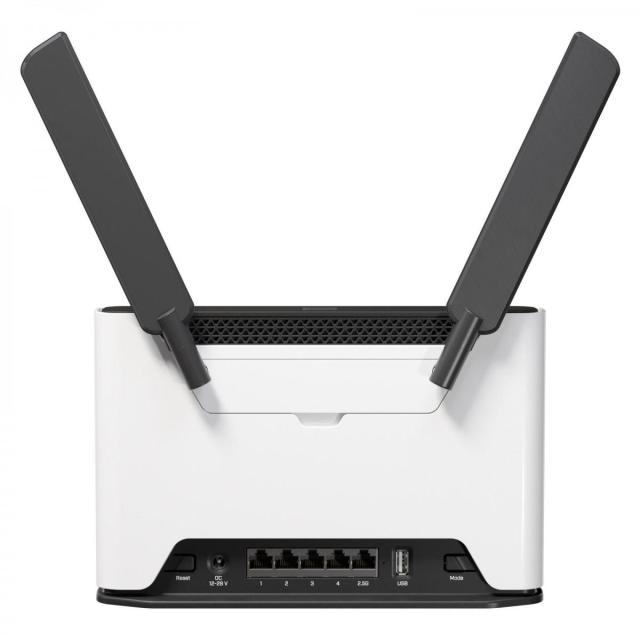 Рутер MikroTik Chateau 5G R17 AX, Wi-Fi 6, 4x 1G Ethernet, 1x 2.5G Ethernet, 1x Micro SIM, 1x USB 2.0