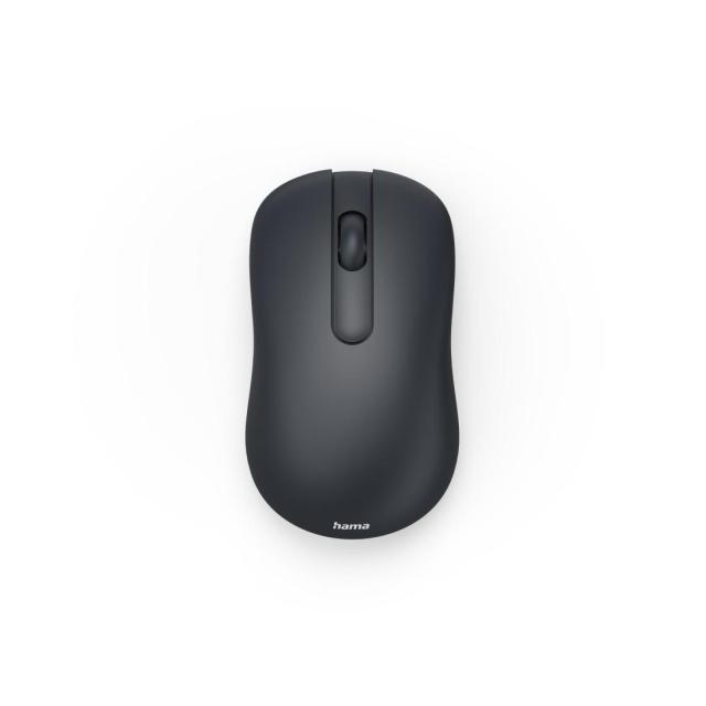 Мишка HAMA WM-100, Wireless, оптична (1200 dpi), 3 бутонна, черна