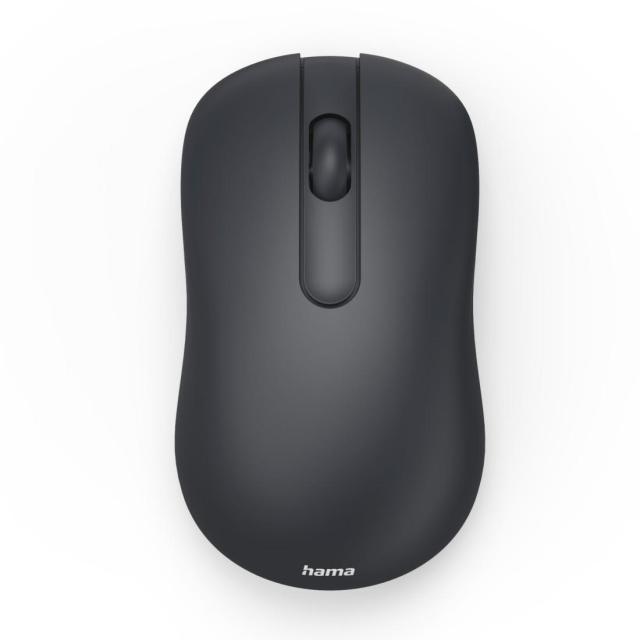 Мишка HAMA WM-100, Wireless, оптична (1200 dpi), 3 бутонна, черна