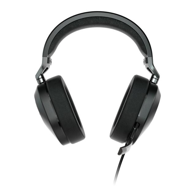 Слушалки Corsair HS65 Surround Carbon, микрофон, 3.5 mm jack, Black