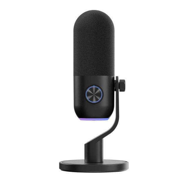 Настолен микрофон Streamplify MIC Мini, USB Type-C, 3.5mm jack