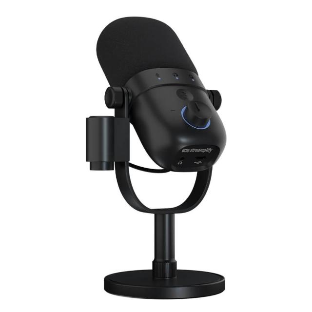 Настолен микрофон Streamplify MIC VOX Bundle, USB Type-C, 3.5mm jack, XLR