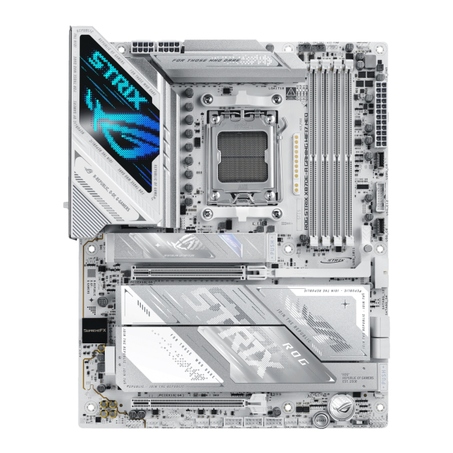 Дънна платка ASUS ROG STRIX X870E-A GAMING WIFI7 NEO, AM5, 4x DDR5, 4x M.2, 4x SATA 6Gb/s, HDMI, ATX