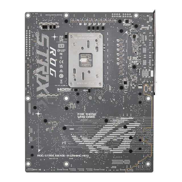 Дънна платка ASUS ROG STRIX X870E-A GAMING WIFI7 NEO, AM5, 4x DDR5, 4x M.2, 4x SATA 6Gb/s, HDMI, ATX