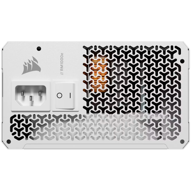 Захранваne Corsair RM1000e White 1000W, 80+ GOLD, ATX 3.1, Fully Modular