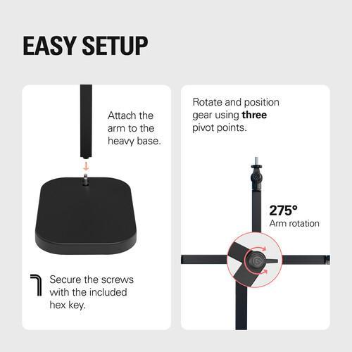 Поставка за микрофон Elgato Wave Desk Stand