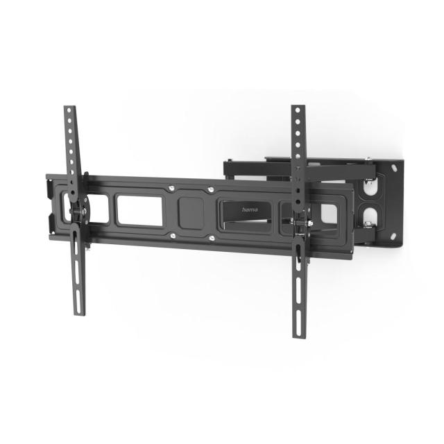 Стенна стойка за TV HAMA, 216 см (85”), до 50 кг, въртяща се, накланяща се, издърпваща се