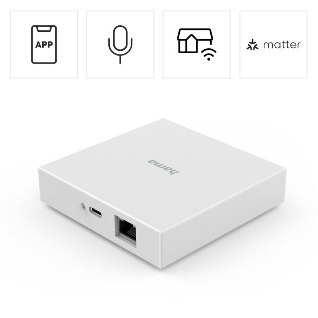 HAMA Смарт Хъб, Matter, Zigbee, гласов контрол