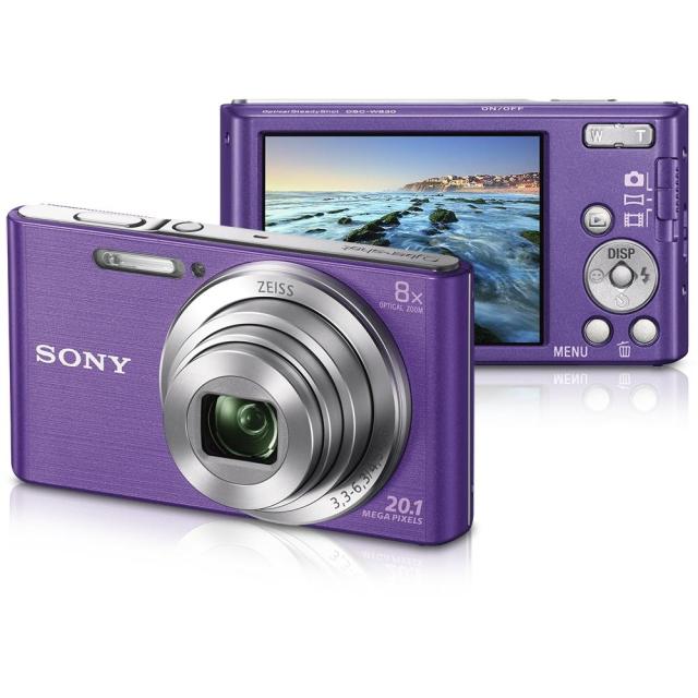 Цифров фотоапарат Sony Cyber Shot DSC-W830 violet