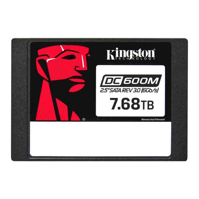 Kingston DC600M Enterprise SSD, 7.68TB SATA 6Gb/s, 2.5"(6.35 cm)